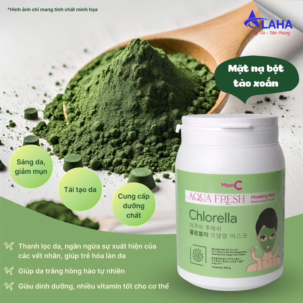 Mặt Nạ Bột Tảo Xoắn Aqua Fresh